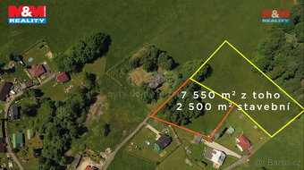 Prodej pozemku k bydlení, 7 560 m², Rumburk - 5