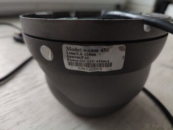 Prodám kamery, 4x zoom, s PAL výstupem, 12V - 5