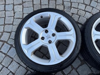 Alu r18 4x108 Peugeot letni pneu 225/40r18 - 5