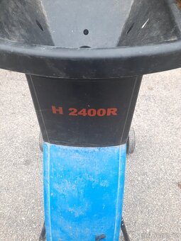 Prodám drtič větví / štěpkovač ALKO 2400R - 5