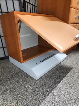 Linka kuchyňská rohová třešeň s oranžovou - 5