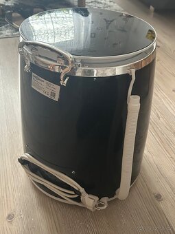 Mini pračka Concept (černá) - 5