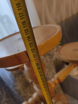 Velký dřevěný květináč - 5