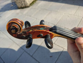 Krásné staré housle (zřejmě 1880) - 5