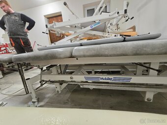 Elektricke masážní lehátko AKCE šedivé 1motor - 5
