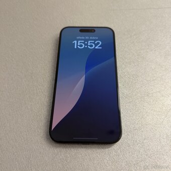 iPhone 15 Pro 128GB, 100% baterie, 12 měsíců záruka - 5