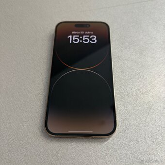 iPhone 14 Pro 256GB zlatý, top stav bez škrábance - 5