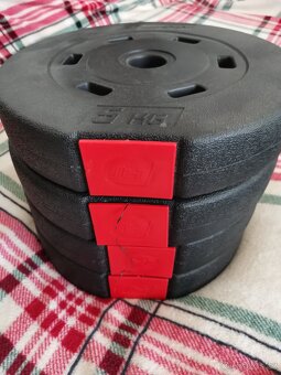 Sada činek celkem 2x20 Kg - 5