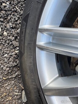 18" Originální ALU kola VW - nové celoroční pneu - 5