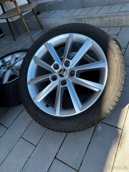 Alu kola 5x112 r17 s pneu (titr) - 5