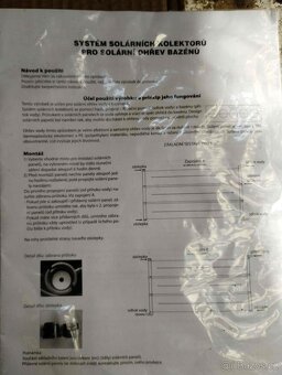 Prodám solární ohřívač bazénu. - 5