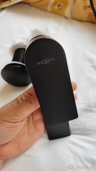 NOVÉ umyvadlo + černá vysoká baterie + černá výpusť MEXEN - 5