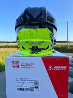 Dětská / Junior enduro přilba na motorku LS2 - nová - 5