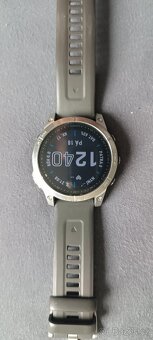 Prodám hodinky Garmin fenix 7 Glass - Silver / Graphite - 5