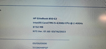 Hp Elitebook 850 G3 15.6" i5 8gb ddr4 - 5
