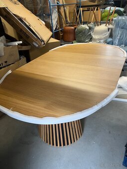 Prodám stůl Osaka, světlý dub 120 až 160 cm - 5