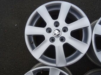 Alu disky na Škoda, 16", 5x112, ET 45, šířka 7J - 5