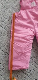 Dívčí zateplené zimní kalhoty - 5