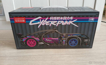 NOVÁ stavebnice Bugatti závodní auto 473 dílků,délka 25cm - 5