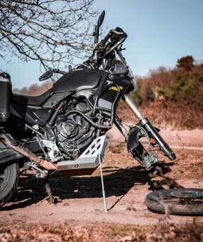 Offroad stojan - oprava defektů a údržba na cestě - 5