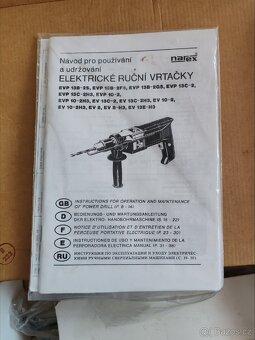 Elektrická vrtačka příklepová Narex 630 W - 5