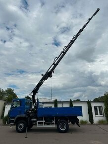 MAN TGM18.290/4x4/Jeřáb/ 21m /naviják/drapák/valník - 5