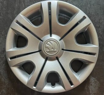 Poklice Škoda 14" 4ks - Nové, nepoužité - 5