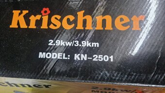 BENZINOVÁ ŘETĚZOVÁ PILA KRISCHNER,Lišta 45 CM. VÝKON 2,9 kW - 5