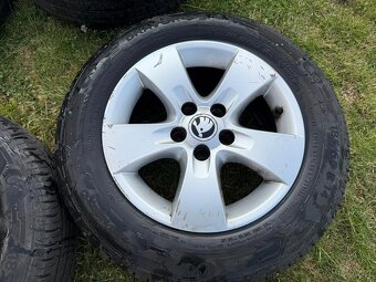Alu kola s pneu R14 Škoda - 5
