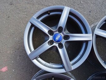 Alu disky šedé na Forda, 16", 5x108, ET 48, šíře 7J - 5