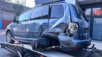 Vůz na náhradní díly VW Touran 1T2 FL 2008 BXE JYK LR7N - 5