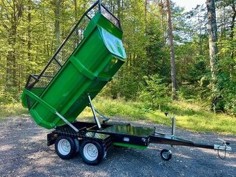 Sklápěcí přívěsný vozík do 750 kg – za auto i čtyřkolku - 5