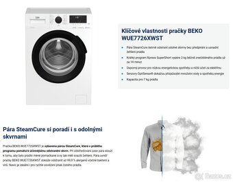 Pračka BEKO WUE7726XWST - 5