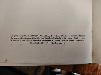 Z hlubin Pravěku - Dr.Josef  Augusta - 5