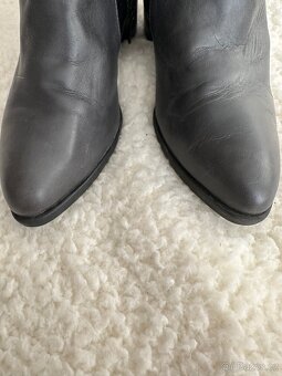 Kozačky Venturini kůže 36 zateplené - 5