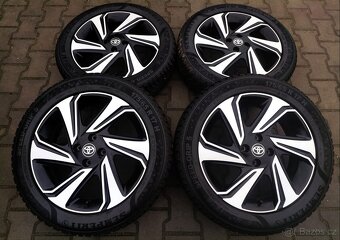 Alu kola originál Toyota Aygo 4x100 R17 KRÁSNÁ SADA - 5