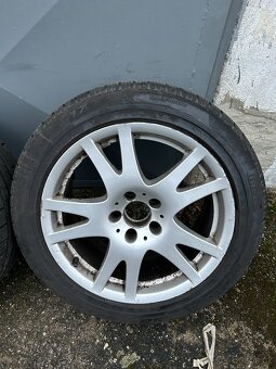 Alu kola R17 5x112 Mercedes + zimní pneu 245/45/17 - 5