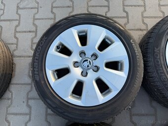 4x al kola 5x112 16 + pneu letní 205/55 R16 - 5