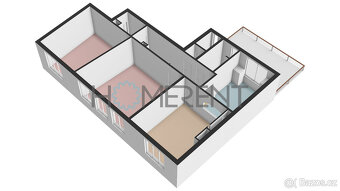 Prodej prostorného bytu 3+1 k rekonstrukci (124m2) v centru - 5