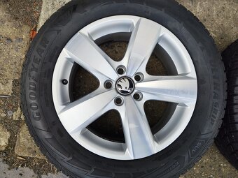 17"zimní alu sada Boston 5x112 origo Tiguan 2 Kodiaq Tarrac - 5