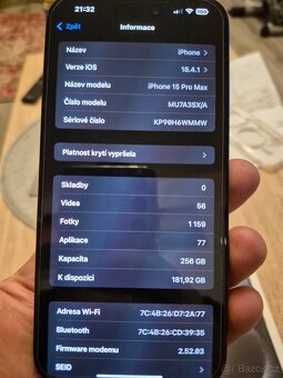 iPhone 15 pro max 256 - 5