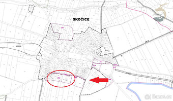 Investiční prodej pozemku ce Skočicích u Přeštic 1700 m² s v - 5