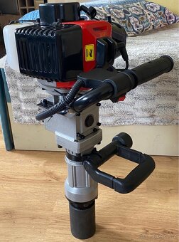 Benzínový beran,výkon 1000 W,ergonomická rukojeť - 5