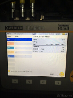 Parker Webtec HPM6000 Servicemaster Hydraulický tester Měřic - 5