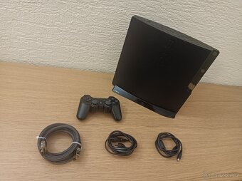 Ps3 Slim (320 GB) se stojanem + 7 her - 5