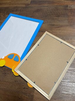 Rámečky a lampička s autíčkem - 5