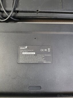 2× drátová klávesnice Genius – USB a PS 2 připojení - 5