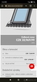 Střešní okno Velux GLL CK02 - 5