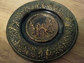prodam Litinové talíře - blanenská umělecká litina - 5