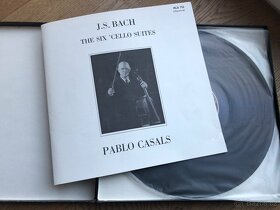 PABLO CASALS J.S BACH THE SIX CELLO SUITES - SOLO - 3 x LP - 5